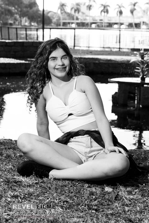 Laura pré aniversário de 15 anos - fotos por Eliseu Batista - Jailice Batista - praça do lago em matão SP'