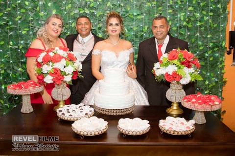 Casamento – Wedding Leda e Jair – em Matão SP – fotos por Eliseu Batista fotógrafo -  e -  Jailice Batista – RevelFilme – Assembléia de Deus Manaiin – recepção – Restaurante Du Cheff em Matão sp'