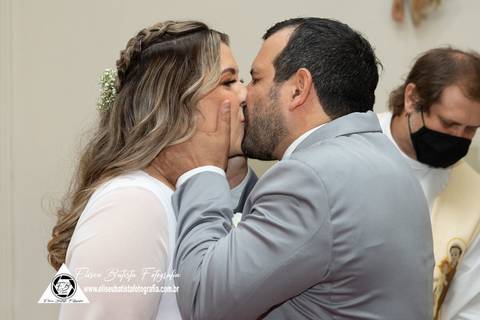 Casamento - Wedding - Rosângela e Rogério 2021 - Eliseu Batista Fotografia - Jailice Batista - REVELFILME - Paróquia São Sebastião Matão SP - Igreja do Paraiso - Recanto do Costela - Casamento em Matão SP'