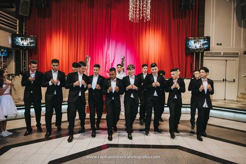 entrada dos debutantes'