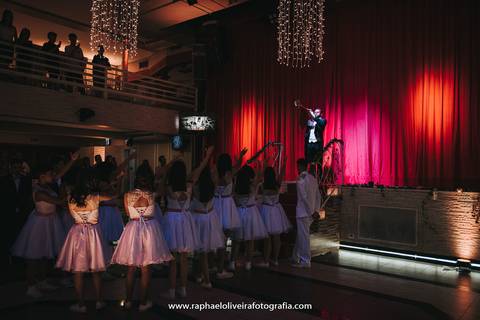 entrada da debutante '