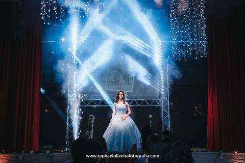 entrada da debutante '