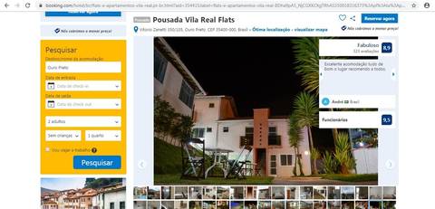 Pousada Vila Real Flats
Site: Booking'