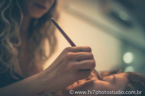 detalhe make da noiva'