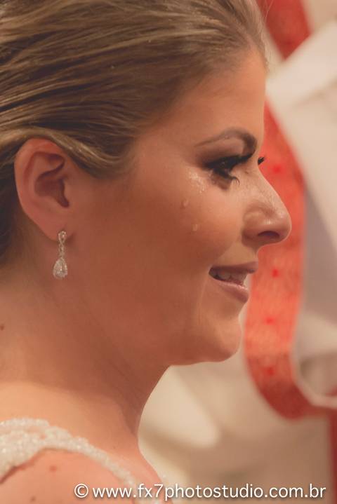 Noiva chorando igreja matriz de jundiai'