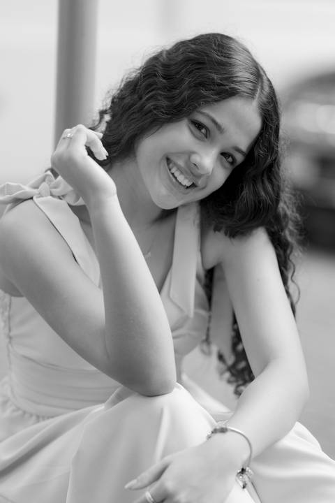 Um ensaio de 15 anos leve pode ser delicado, espontâneo e cheio de naturalidade. '