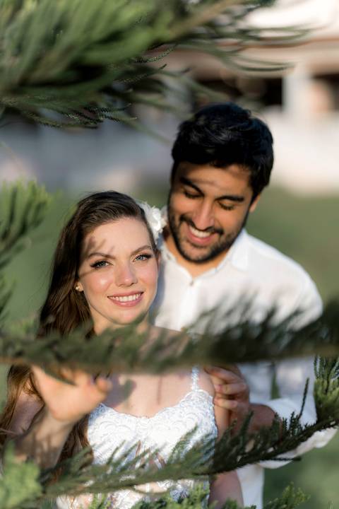 Fotografia de pre wedding no por do sol'
