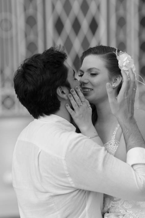 Fotografia de pre wedding no por do sol'