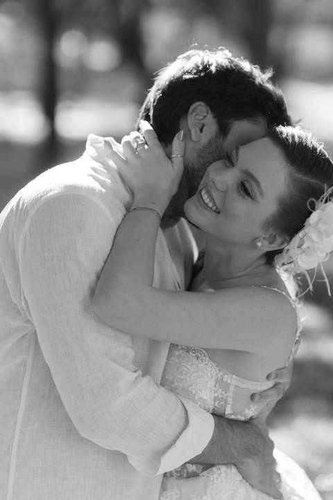 Fotografia de pre wedding no por do sol'