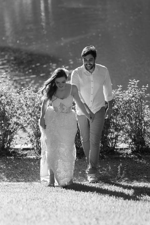 Fotografia de pre wedding no por do sol'