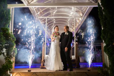 Cerimônia de casamento no Oásis Casa de Festas - Rio das Ostras / RJ'