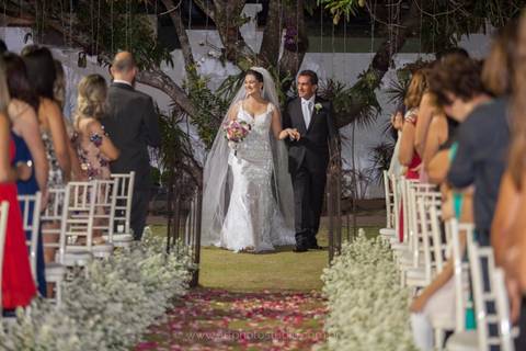 Cerimônia de casamento no Oásis Casa de Festas - Rio das Ostras / RJ'