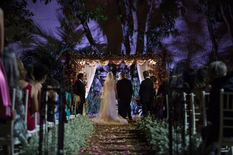 Cerimônia de casamento no Oásis Casa de Festas - Rio das Ostras / RJ'