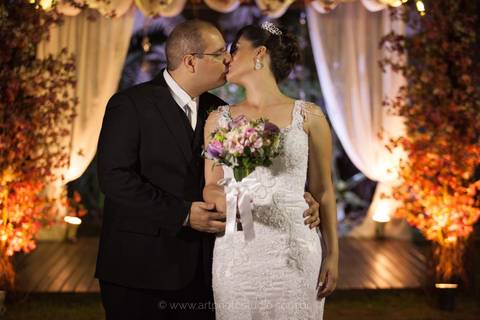 Cerimônia de casamento no Oásis Casa de Festas - Rio das Ostras / RJ'