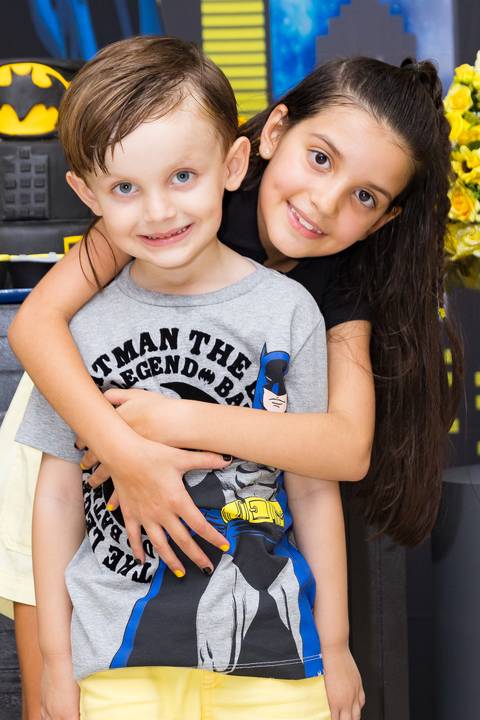 Aniversário Bernardo 4 anos - Decoração Batman'