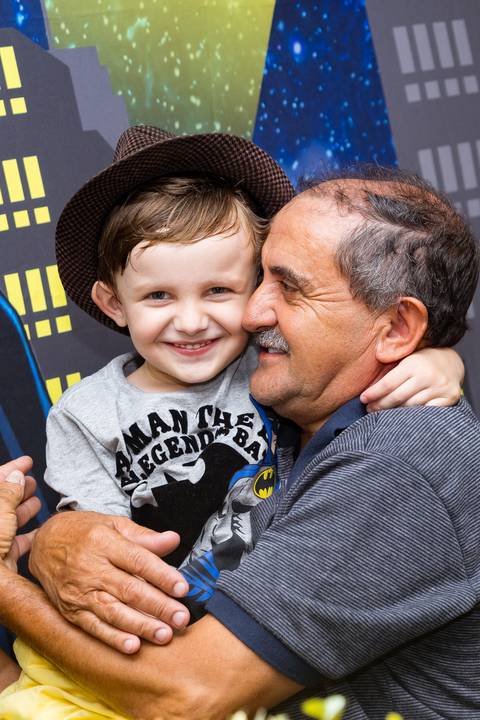 Aniversário Bernardo 4 anos - Decoração Batman'