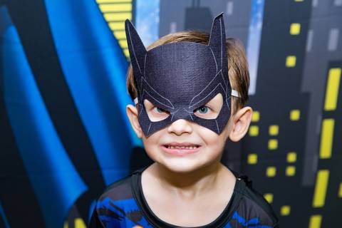 Aniversário Bernardo 4 anos - Decoração Batman'