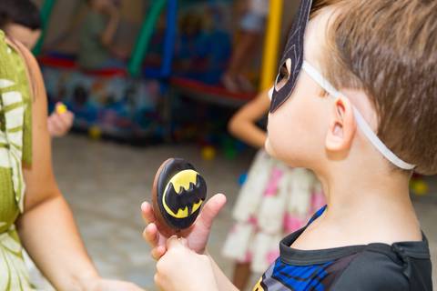 Aniversário Bernardo 4 anos - Decoração Batman'