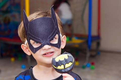 Aniversário Bernardo 4 anos - Decoração Batman'