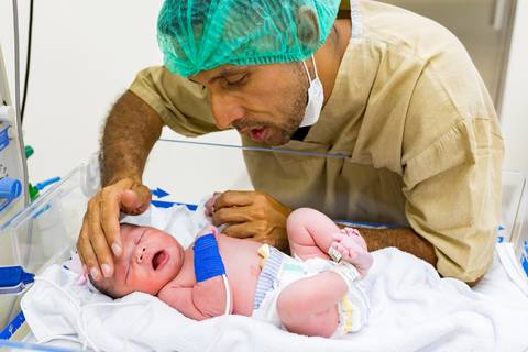 Fotografia de Parto - Maternidade Santa Joana - São Paulo'