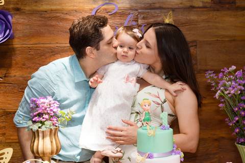 Aniversário Elisa 1 ano | Tema Sininho | Fotografado por Banho de Arte'