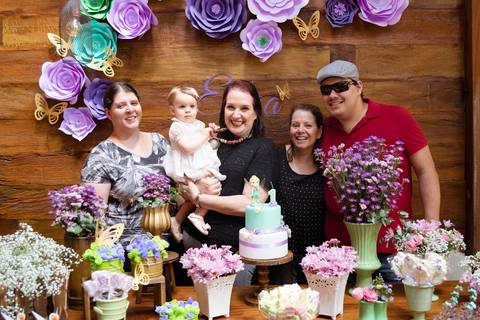 Aniversário Elisa 1 ano | Tema Sininho | Fotografado por Banho de Arte'