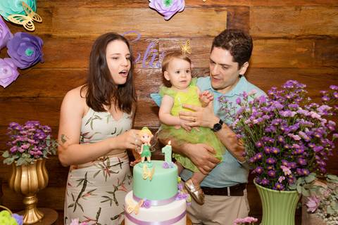 Aniversário Elisa 1 ano | Tema Sininho | Fotografado por Banho de Arte'