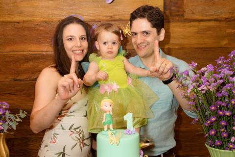 Aniversário Elisa 1 ano | Tema Sininho | Fotografado por Banho de Arte'