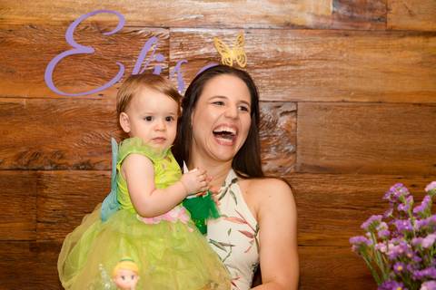 Aniversário Elisa 1 ano | Tema Sininho | Fotografado por Banho de Arte'