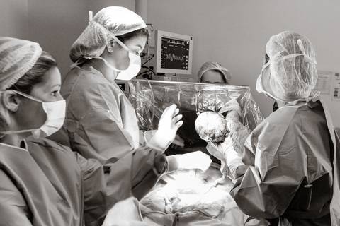 Parto Valentina fotografado por Banho de Arte'