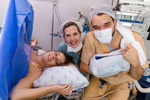 Parto Valentina fotografado por Banho de Arte'