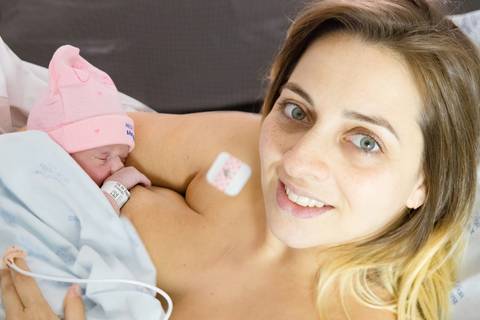 Parto Valentina fotografado por Banho de Arte'