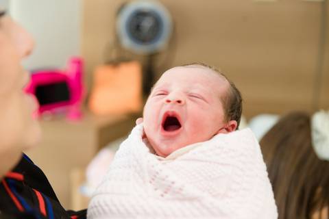 Parto Valentina fotografado por Banho de Arte'