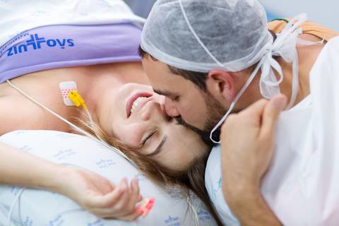 Parto Valentina fotografado por Banho de Arte'