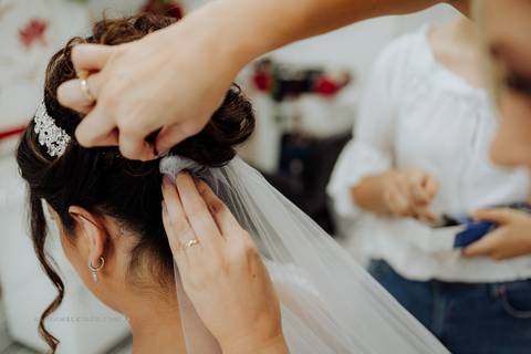 Making of noiva make maquiagem na Estilo A Estética por Kevin Medeiros fotógrafo de Canoas, porto alegre e RS'