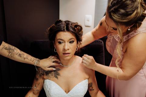 Making of noiva espaço léo sampaio estética ale por kevin medeiros fotógrafo de porto alegre, canoas e rs'