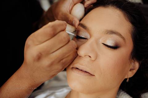 Making of noiva espaço léo sampaio estética ale por kevin medeiros fotógrafo de porto alegre, canoas e rs'