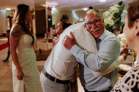 Casamento cerimônia wedding recepção ale e saulo realizado na party house eventos em porto alegre, por kevin medeiros fotógrafo de canoas rs'