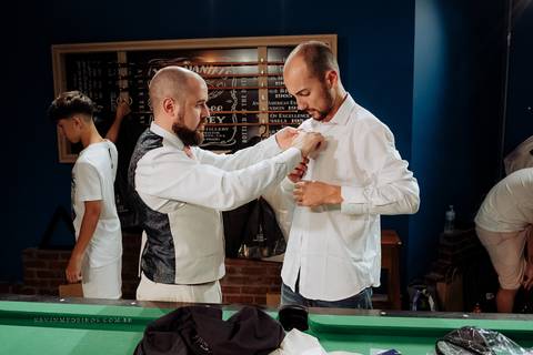 Making of noivo barbearia rota61 thiago por kevin medeiros fotógrafo em porto alegre, canoas e rs'