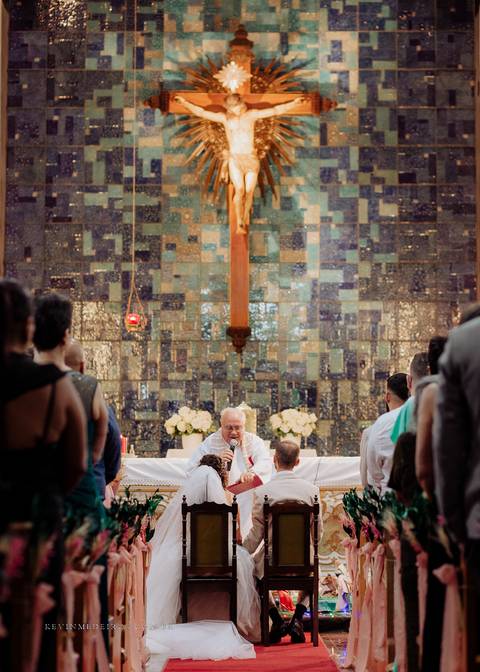 Cerimônia de casamento wedding na Capela Nosso Senhor do Bomfim suelen e thiago por kevin medeiros fotógrafo em porto alegre, canoas e rs'