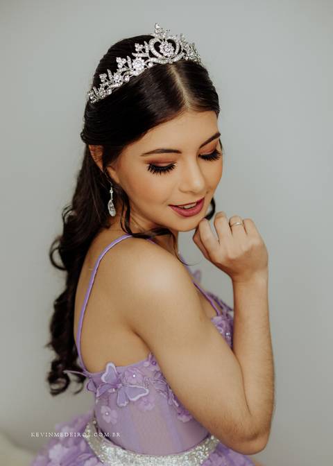 Making of debutante 15 anos salao de beleza estética nubia mello por Kevin Medeiros fotógrafo canoas porto alegre rs'