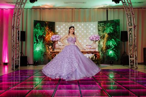 Festa recepção 15 anos debutante da Julia na AFAI por Kevin Medeiros fotógrafo canoas porto alegre rs'