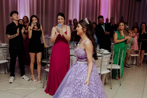 Festa recepção 15 anos debutante da Julia na AFAI por Kevin Medeiros fotógrafo canoas porto alegre rs'