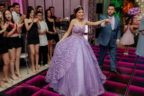 Festa recepção 15 anos debutante da Julia na AFAI por Kevin Medeiros fotógrafo canoas porto alegre rs'