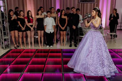 Festa recepção 15 anos debutante da Julia na AFAI por Kevin Medeiros fotógrafo canoas porto alegre rs'