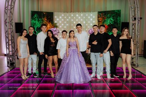 Festa recepção 15 anos debutante da Julia na AFAI por Kevin Medeiros fotógrafo canoas porto alegre rs'
