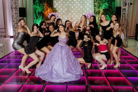 Festa recepção 15 anos debutante da Julia na AFAI por Kevin Medeiros fotógrafo canoas porto alegre rs'