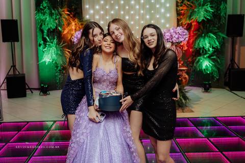 Festa recepção 15 anos debutante da Julia na AFAI por Kevin Medeiros fotógrafo canoas porto alegre rs'