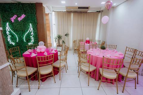 Festa infantil aniversário da Eva 3 anos no Gran Fiesta I e II com decoração minnie por Kevin Medeiros fotógrafo fotografia em Canoas RS'