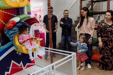 Festa infantil aniversário da Eva 3 anos no Gran Fiesta I e II com decoração minnie por Kevin Medeiros fotógrafo fotografia em Canoas RS'